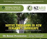 6th Annual Tāne Mahuta Public Lecture - 1 October 2015, Nelson