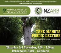 Auckland Conference 3-5 Nov 2016 & 7th Annual Tāne Mahuta Public Lecture